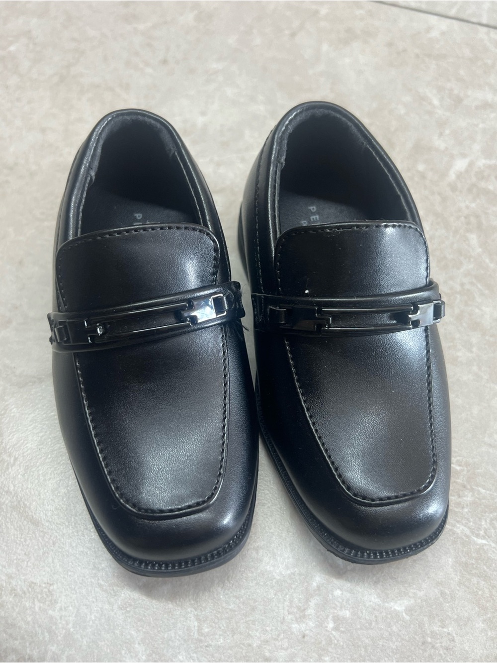 Perry Ellis Black Baby Walker Loafers